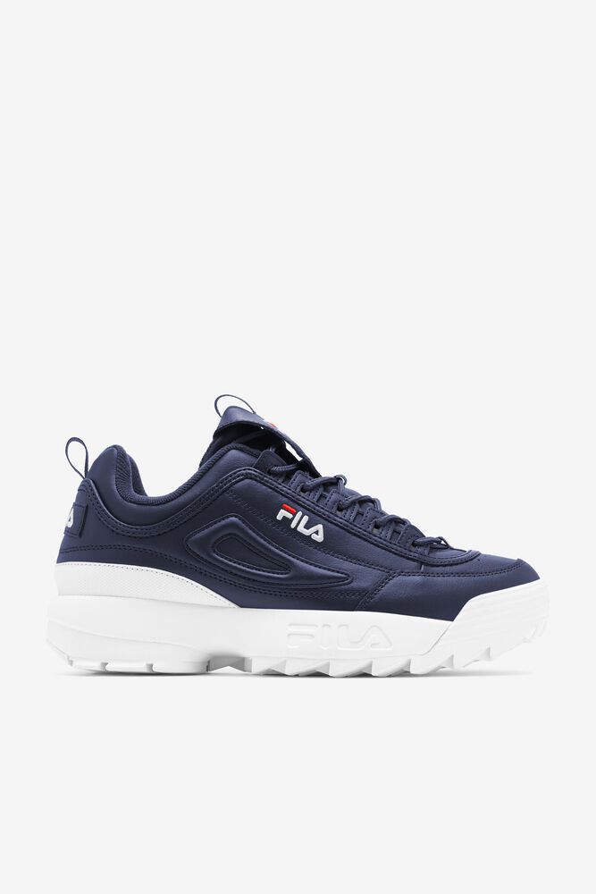 Fila Trainers Mens Navy Disruptor 2 Premium - Ireland 05847-FQRS